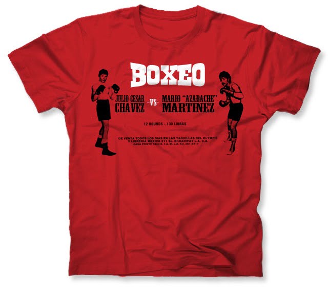 Julio Cesar Chavez Poster t-shirt