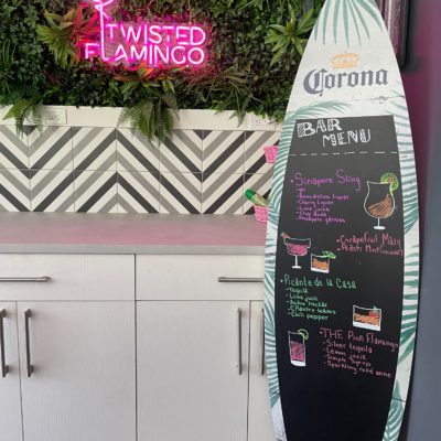 Corona Tiki Bar Decor