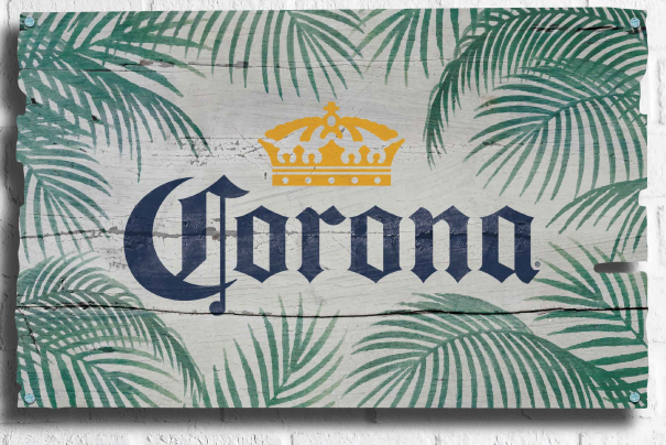 Corona Tiki Bar Decor
