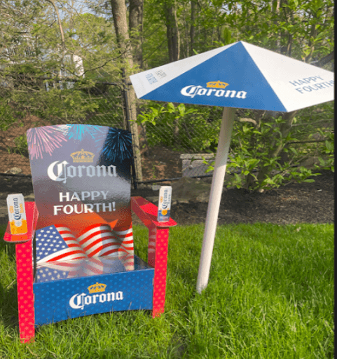 Corona Adirondack Chair Display