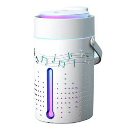 Cool Mist Facial Face Fan Humidifier w/Wireless Speaker 