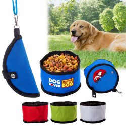 600D Poly Folding Pet Travel Bowl