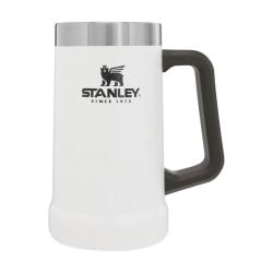 Stanley Drinkware Adventure Big Grip Beer Stein, 24oz, Polar 