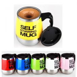 Self stirring mug 