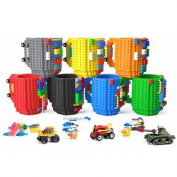 DIY Toy Brick Assembly Mug 