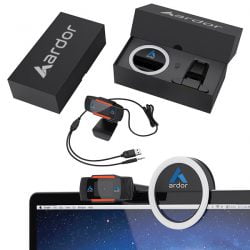 U-Star Web Cam and Selfie Light Gift Set 
