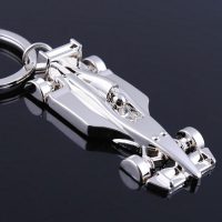 Zinc Alloy Promotion Custom 3D F1 Car Metal Key Chain 