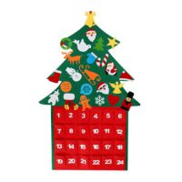 Felt Christmas Tree Advent Calendar 