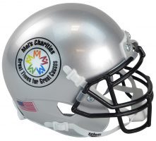 1/2 Scale Custom Authentic Miniature Football Helmet 