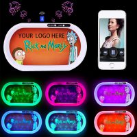 Bluetooth Speaker LED Rolling Glow Light Up Tray 