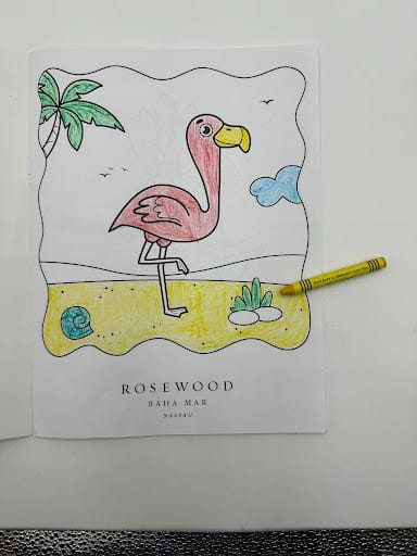Rosewood Hotel Coloring Book