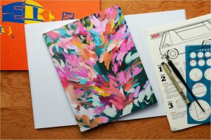 Large Softcover Layflat Notebook 