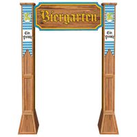 3-D Biergarten Archway Prop 