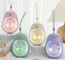 Rechargeable Pocket Paw Hand Warmers Mini Cute Winter Heater with led light