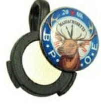 Lucky Golf Ball Marker Hat Clip (3/4" Domed Marker) 