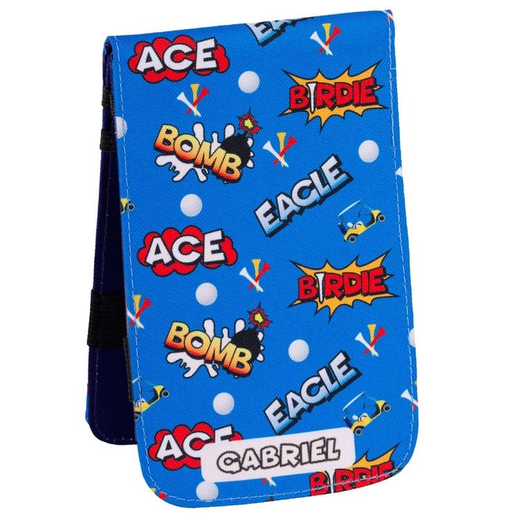Sublimated Golf Scorecard Holder w/ Free Shipping 