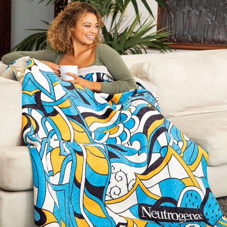 Textured Quilted Blanket 