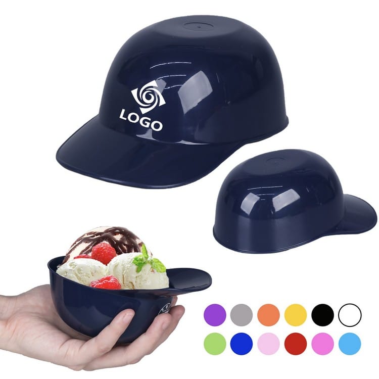 8oz Baseball Hat Ice Cream Bowl 