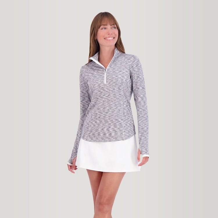 Zero Restriction™ Women's Shae Quarter-Zip Mock Pullover Shirt