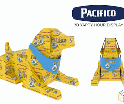Pacifico Cardboard Dog