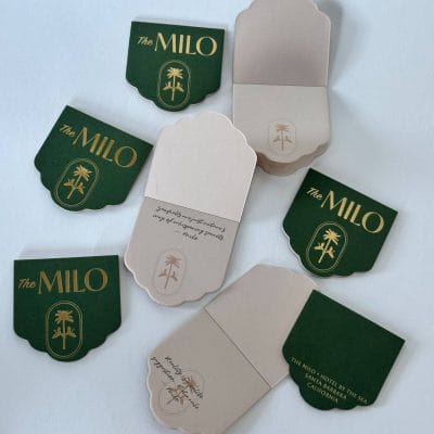 The Milo Hotel Notepads