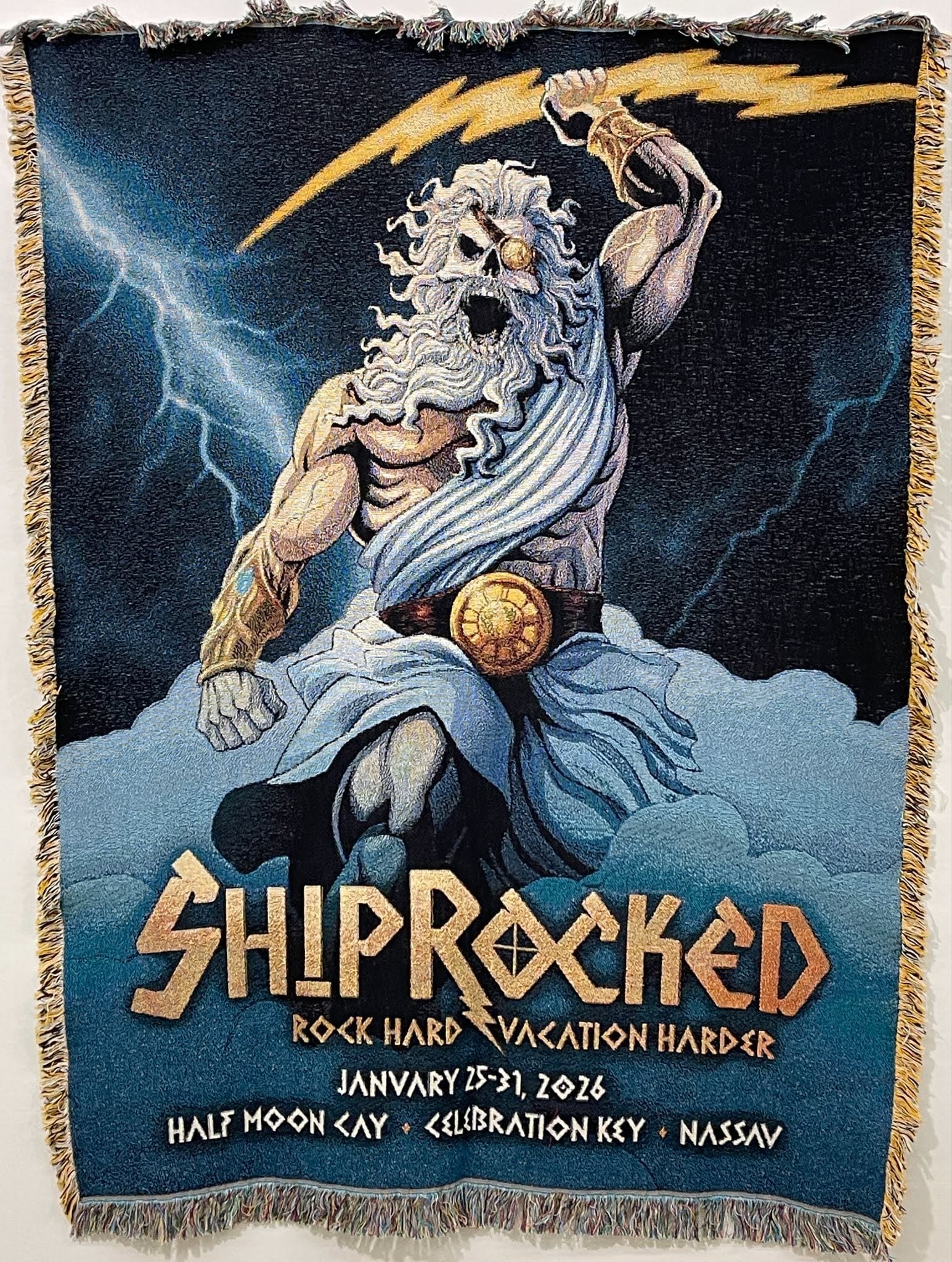 ShipRocked Bookend and Tapestry