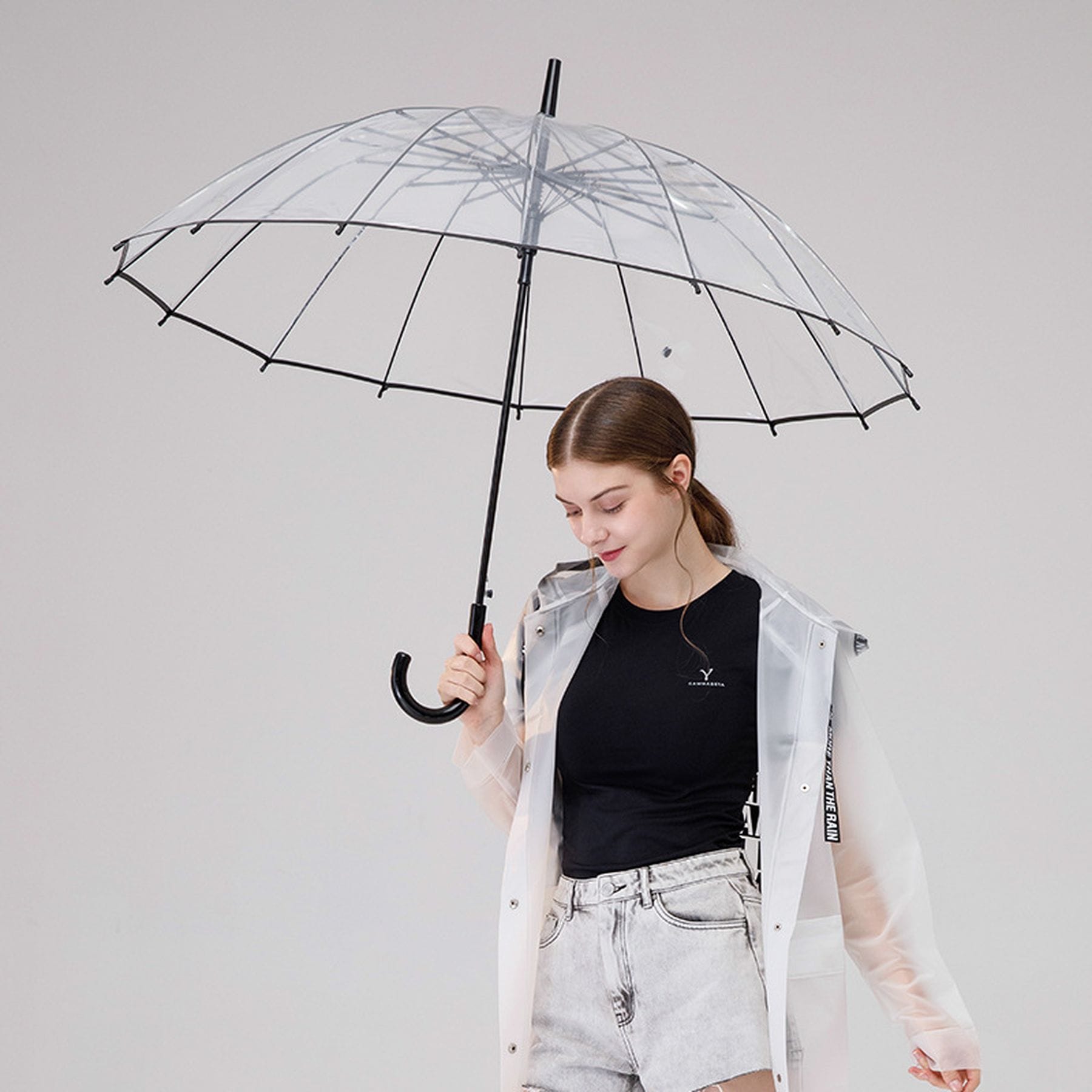 clear bubble dome umbrellas