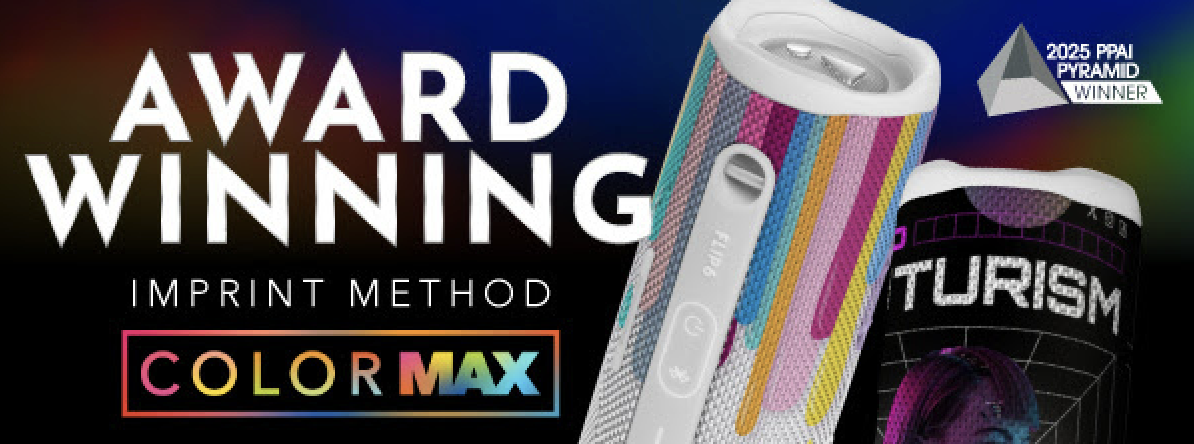 JBL custom speakers with full-color ColorMAX branding