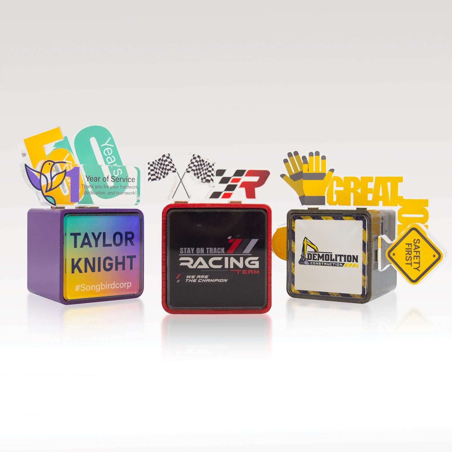 cubed award meant to engage employees or generate awareness