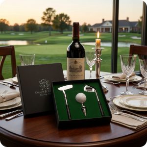 golf wine set