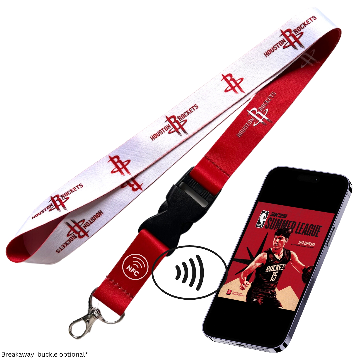 branded NFC lanyards for event marketing