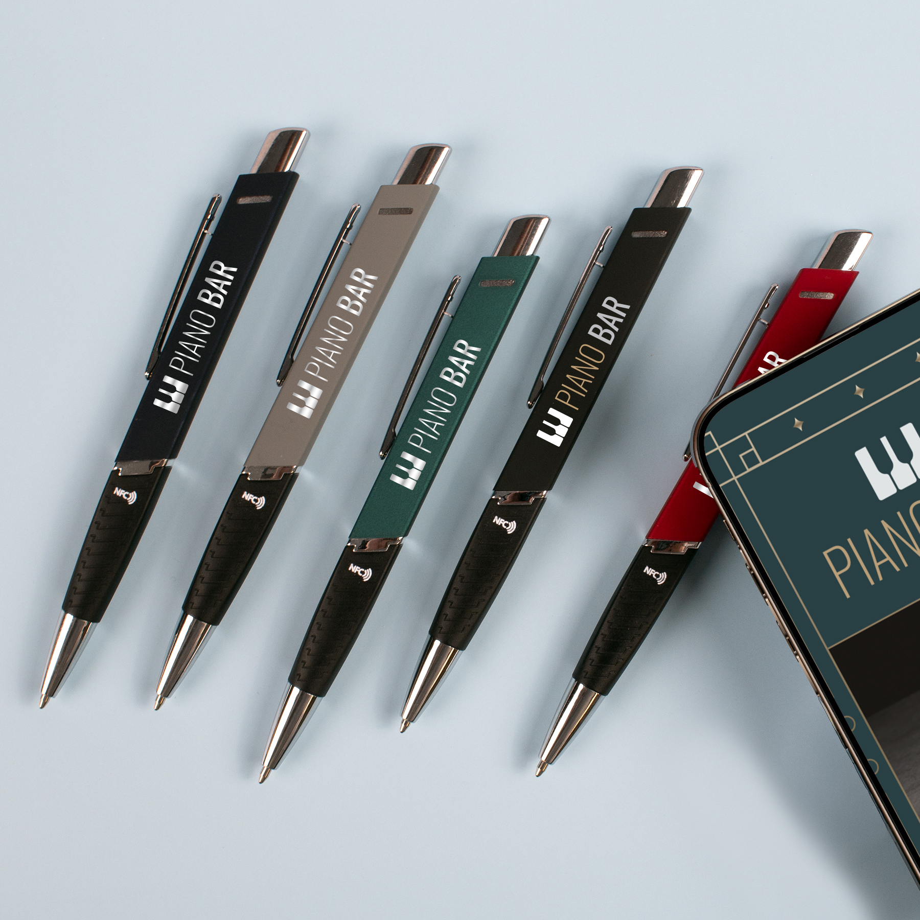 branded NFC pen for client gifting