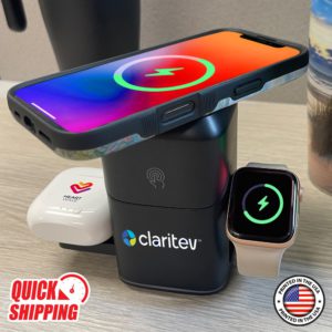 Nest 15W 3-in-1 Auto Rotating Wireless Charger