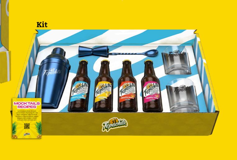 Custom branded kit packaging
