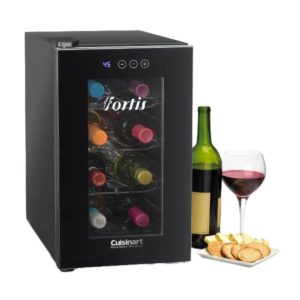 Cuisinart 8-bottle wine cellar with glass door for corporate client gifting