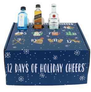 12 Days of Holiday chocolate assortment box with Hershey and Lindt candy