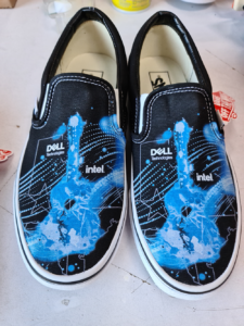 custom branded slip vans with full color printing